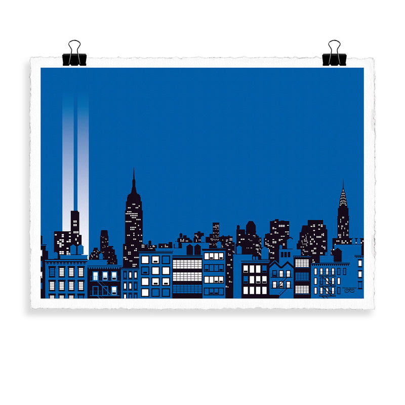 Affiche La Skyline by Vahram Muratyan - 40 x 50 cm