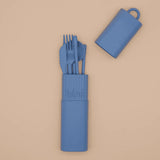 Kit de couverts réutilisables et nomades en matière biosourcée | Fleux | 29