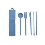 Kit de couverts réutilisables et nomades en matière biosourcée | Fleux | 38