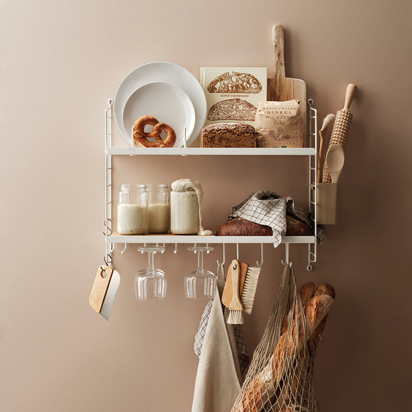 Kitchen wall storage - 58 x 50 x 20 cm - White