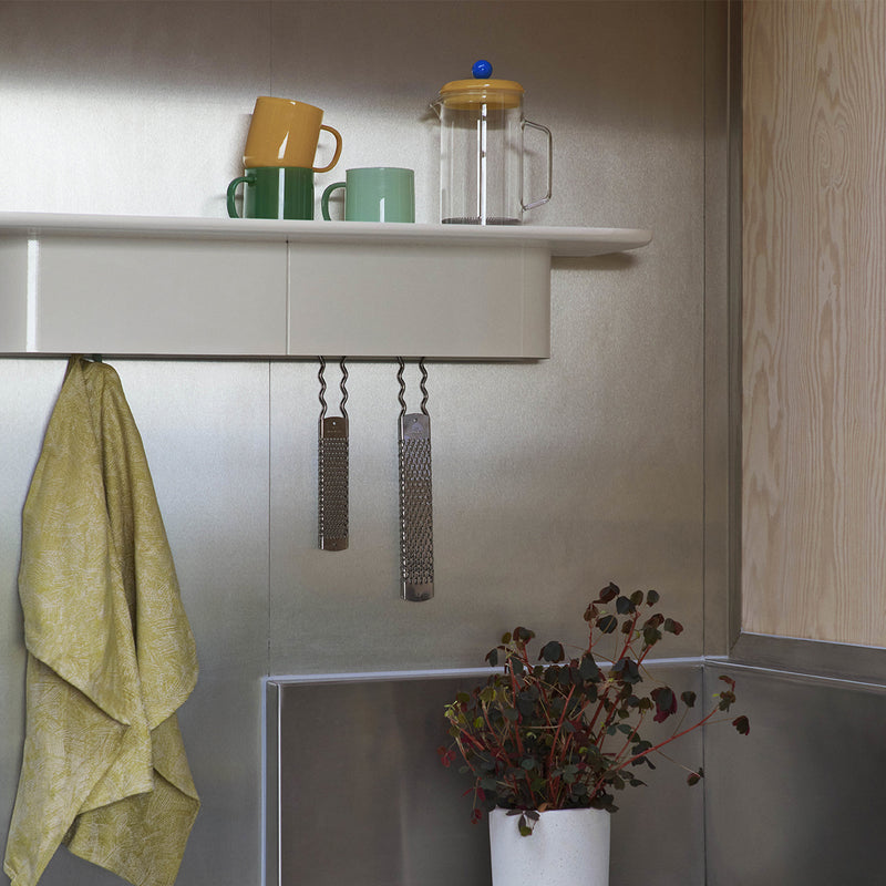Korpus wall shelf - w 90 xd 25 xh 14 cm - Cream
