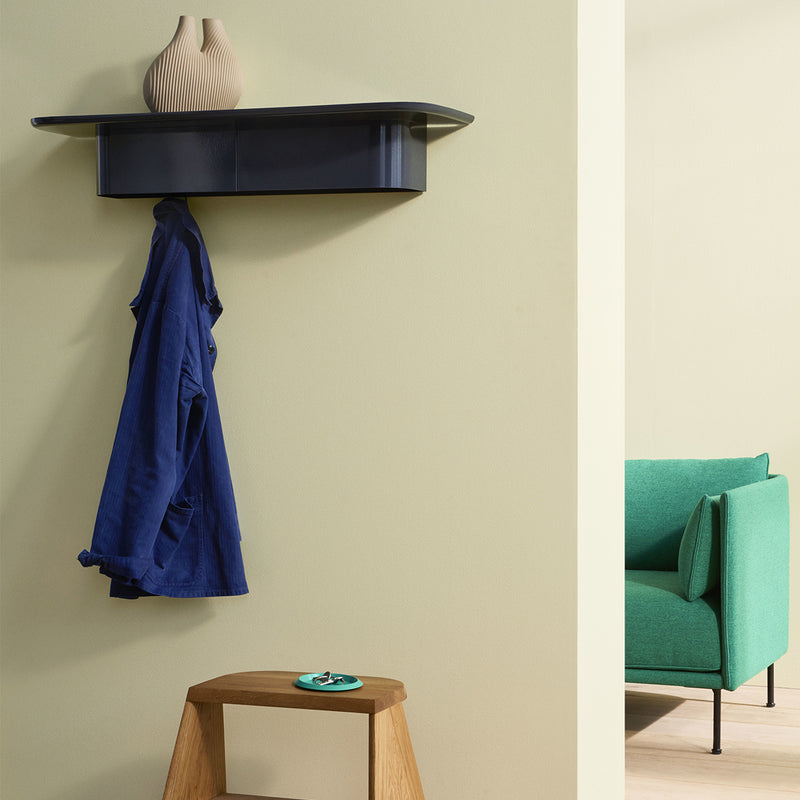 Korpus wall shelf - l 60 x d 25 x h 14 cm - Midnight Blue