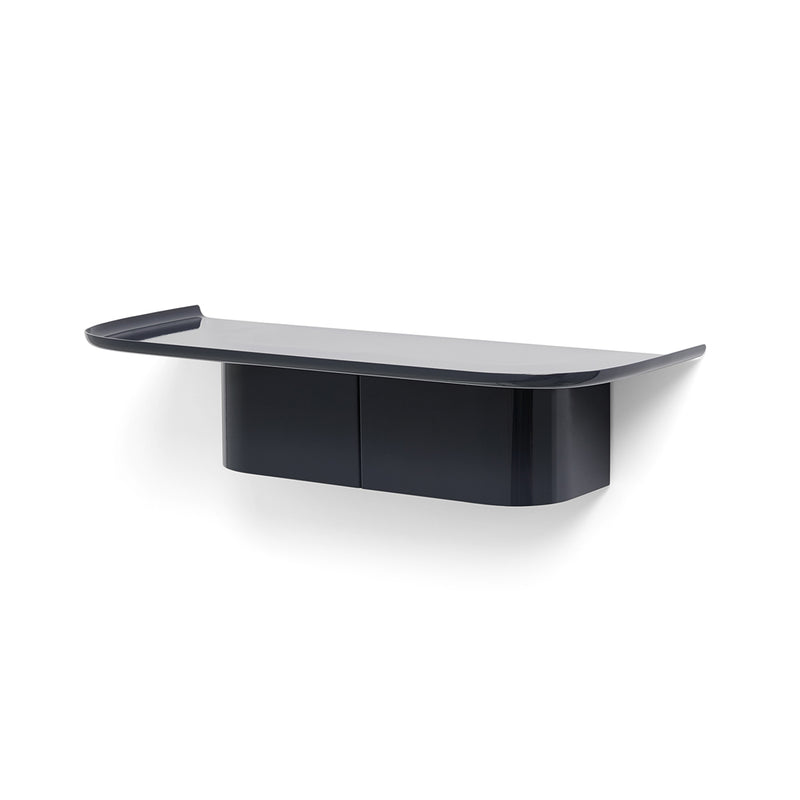 Korpus wall shelf - l 60 x d 25 x h 14 cm - Midnight Blue