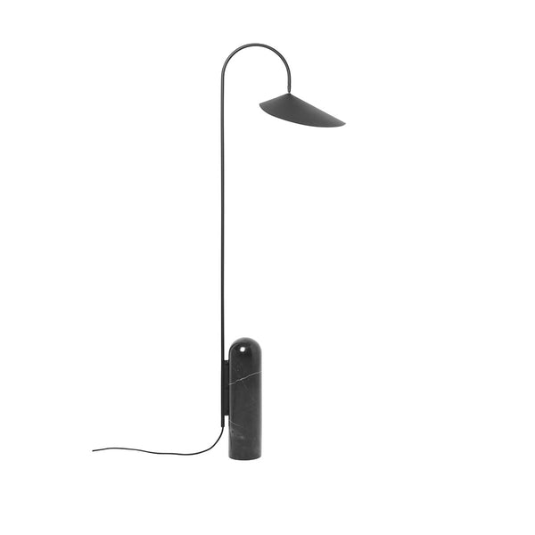 Lampadaire Arum H 136 cm - Noir