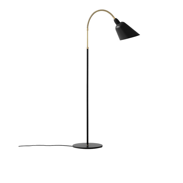 Bellevue floor lamp - 176 cm - Black &amp; Brass