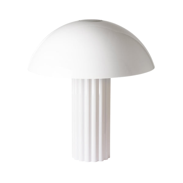 Lampe de table Acrylic Cupola - Ø 56 x 61,3 cm - Blanc