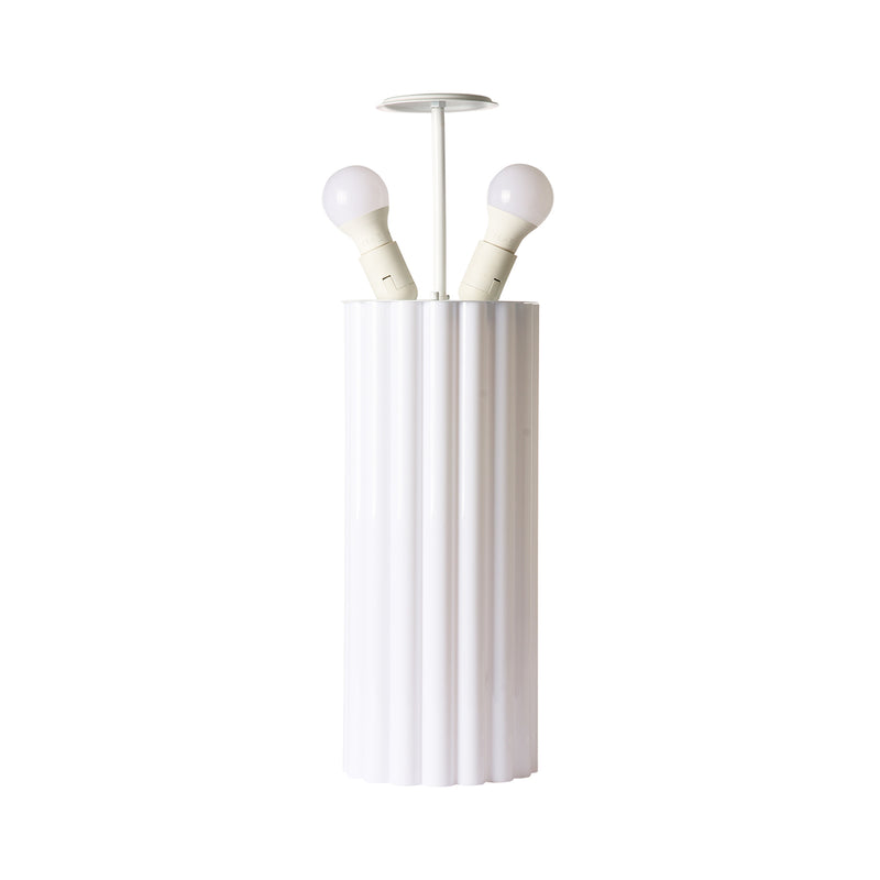 Lampe de table Acrylic Cupola - Ø 56 x 61,3 cm - Blanc
