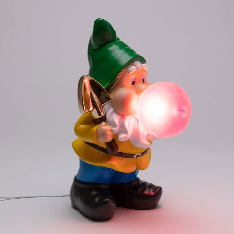 Lampe Gummy Working USB en résine - h 50 cm