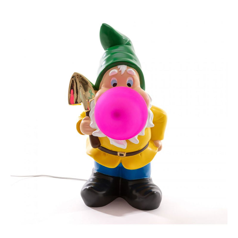 Lampe Gummy Working USB en résine - h 50 cm