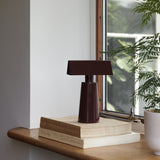 Table lamp Caret MF1 H 22cm - Dark burgundy | Fleux | 9