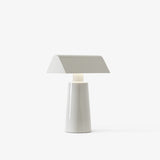 Lampe de table Caret MF1 H 22cm - Gris soie | Fleux | 9