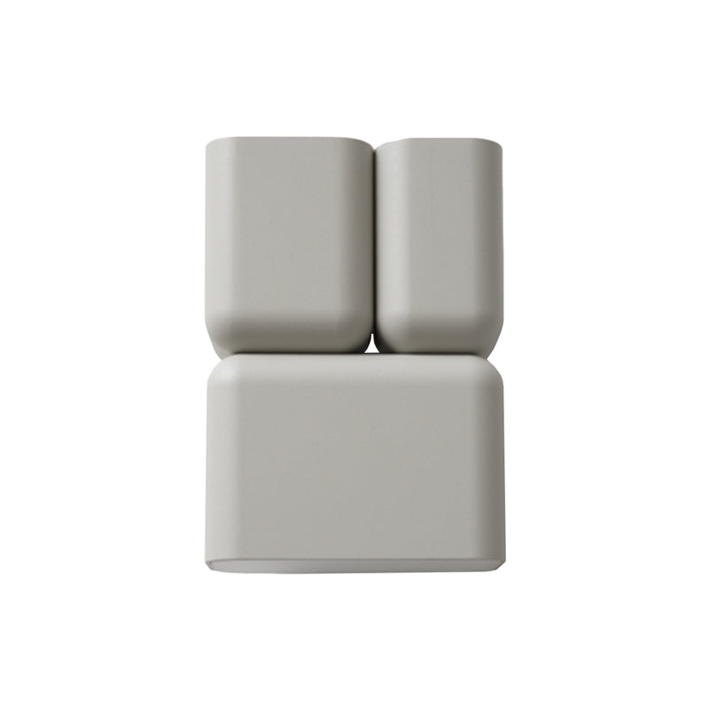Applique murale Tabata LN10 H 21cm - Gris soie