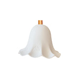 Lili pendant lamp in biscuit porcelain - Ø 13 cm | Fleux | 3