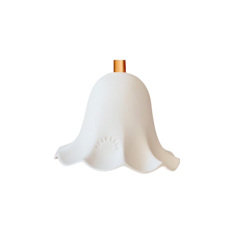 Lili pendant lamp in biscuit porcelain - Ø 13 cm