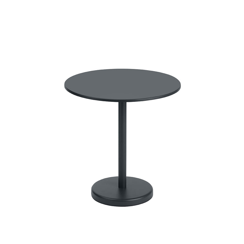 Linear Steel Black coffee table - Ø 70 x h73 cm