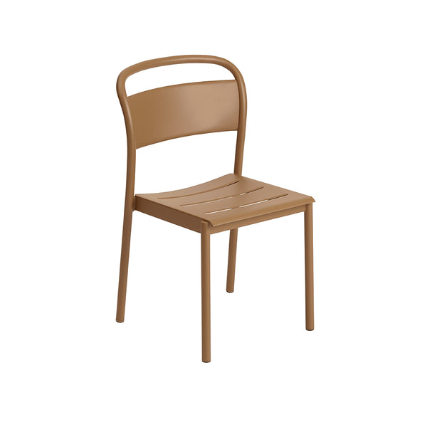 Linear Steel Chair Burnt Orange