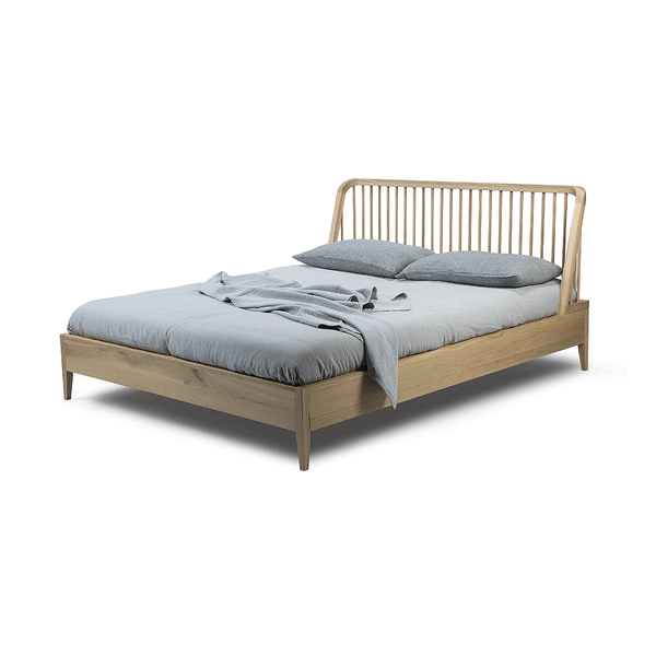 Oak Spindle bed - 180 x 200 cm