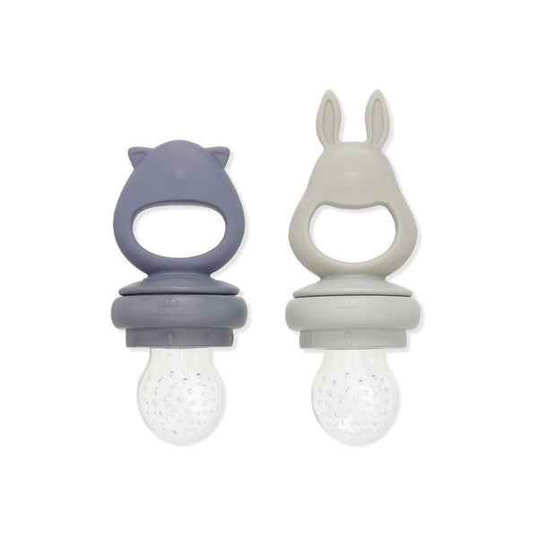 Set of 2 Silicone nibblers - Onyx