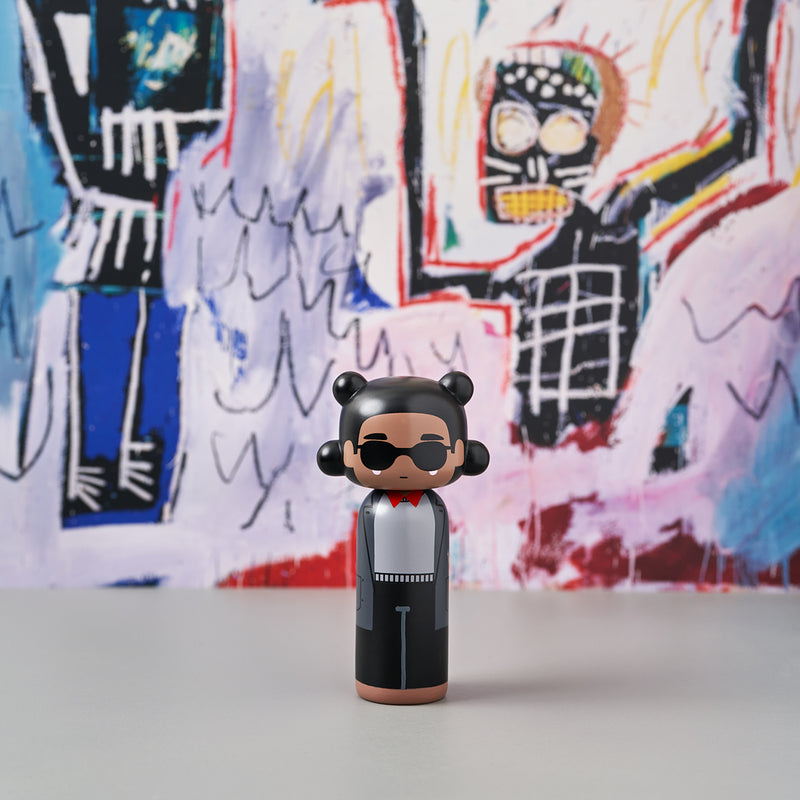 Figurine en bois Kokeshi Sketch.inc Jean-Michel - 15 cm
