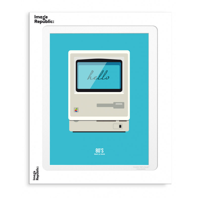 Le Duo 80'S Macintosh poster - 40 x 50 cm