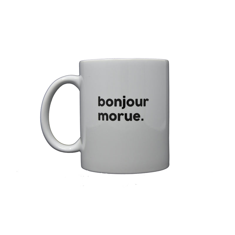 Mug en porcelaine - Bonjour Morue
