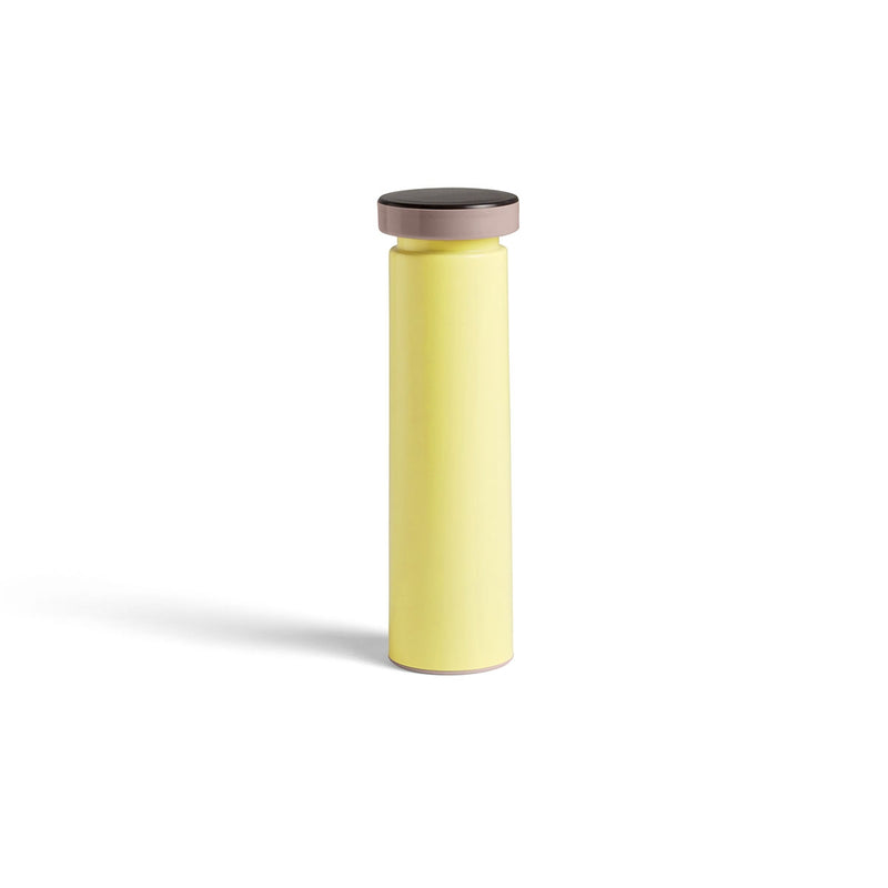Moulin à sel & poivre Sowden H 20 cm - Jaune