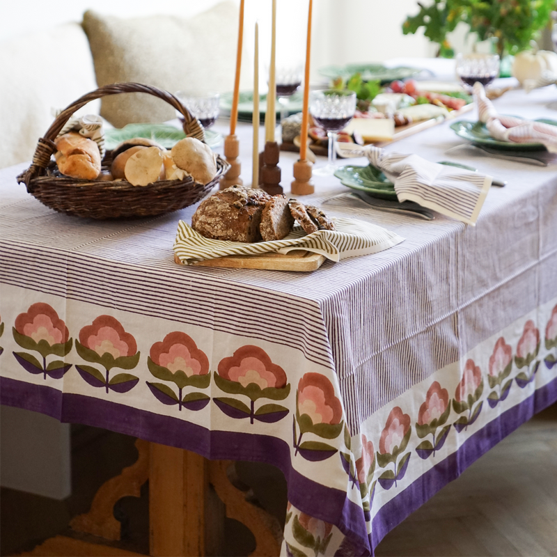Nappe Bonnard - 170 cm x 250 cm - Violet