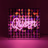 Neon Acrylic Box - Queen - Pink | Fleux | 3