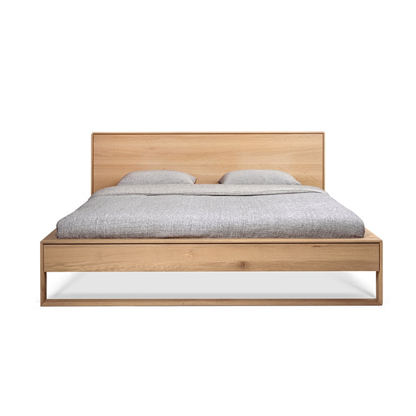 Nordic II bed in oak - 160 x 200 cm