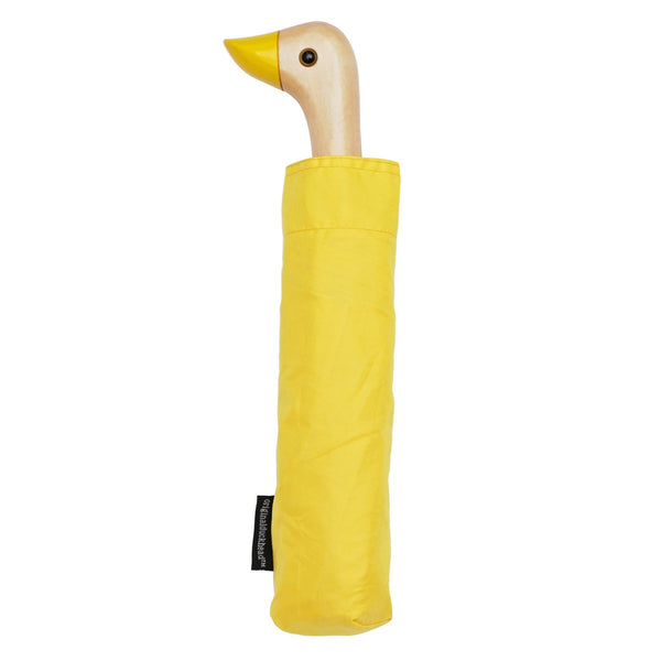 Parapluie à manche Tête de Canard - Jaune