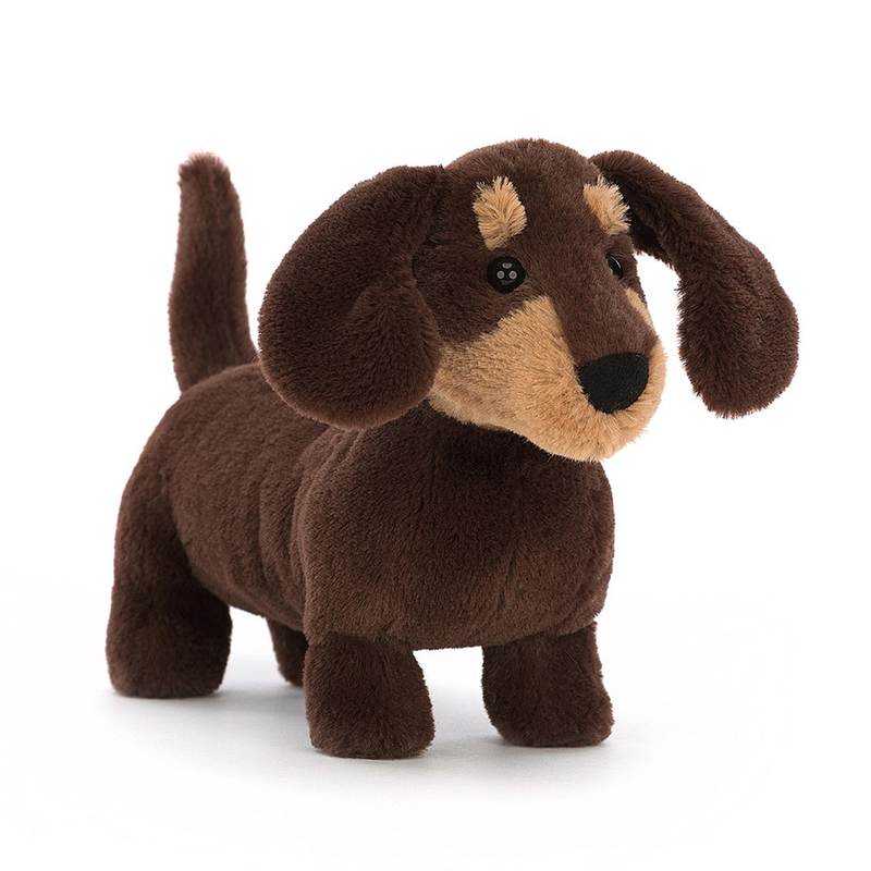 otto dachshund soft toy h 13 cm Fleux