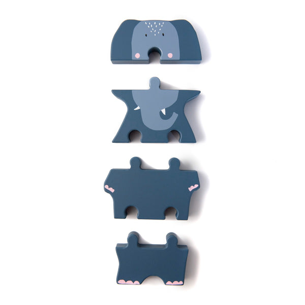 Puzzle Mrs Elephant en bois