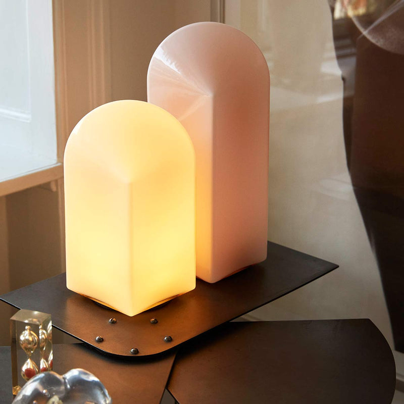 Lampe de table Parade - Ø 15,5 x h 24 cm - Blanc