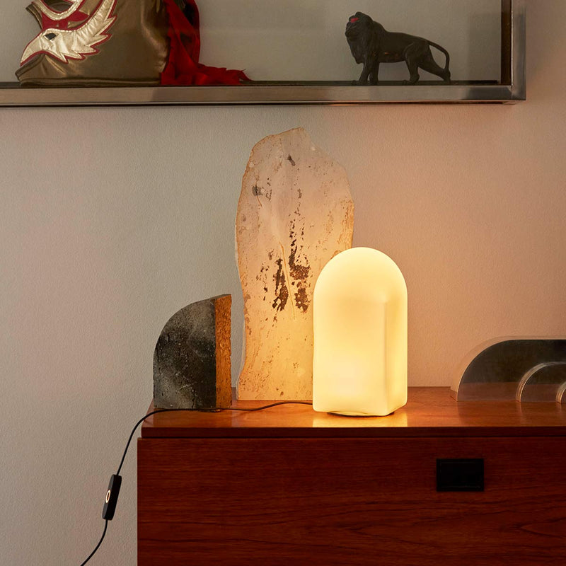 Lampe de table Parade - Ø 15,5 x h 24 cm - Blanc