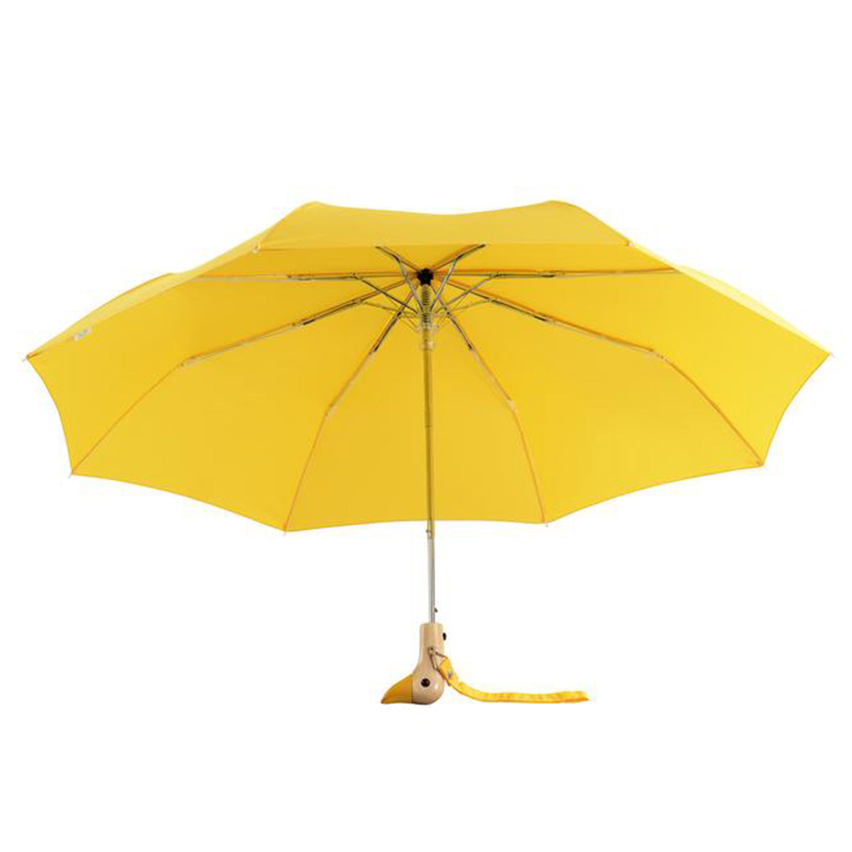 Parapluie Ancien à Tête De Canard En Bois - Occasion Vintage