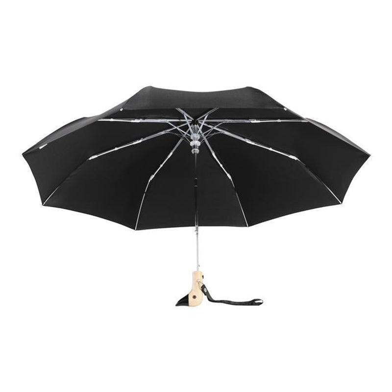 Parapluie à manche Tête de Canard - Noir
