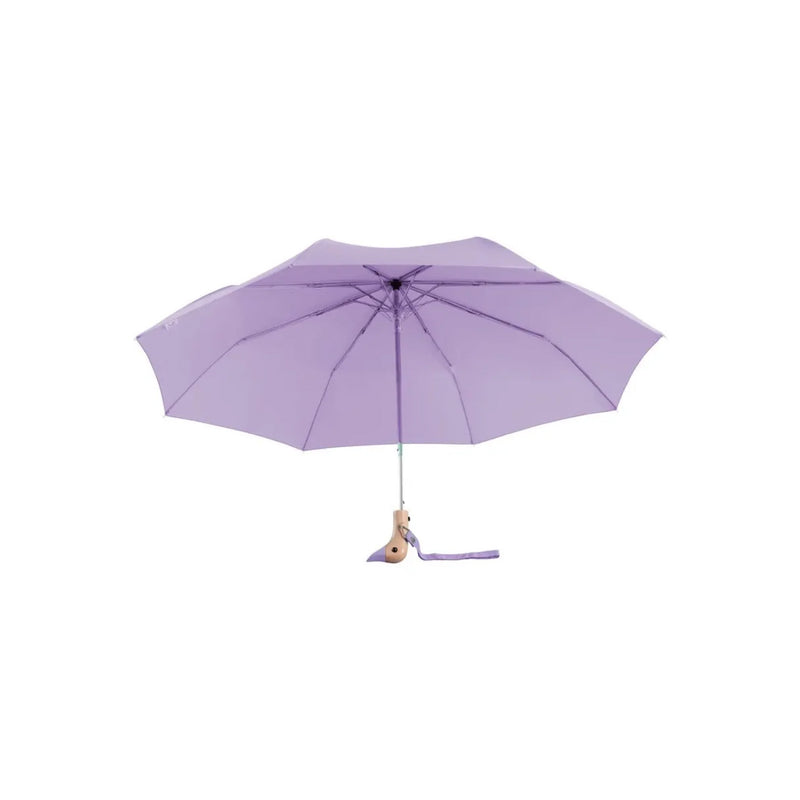 Parapluie à manche Tête de Canard - Lilas