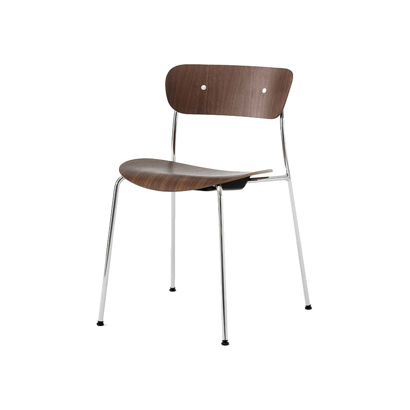 Chaise Pavilion AV1 Noyer/Chrome