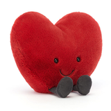 Peluche Amusante Coeur L - Rouge | Fleux | 3