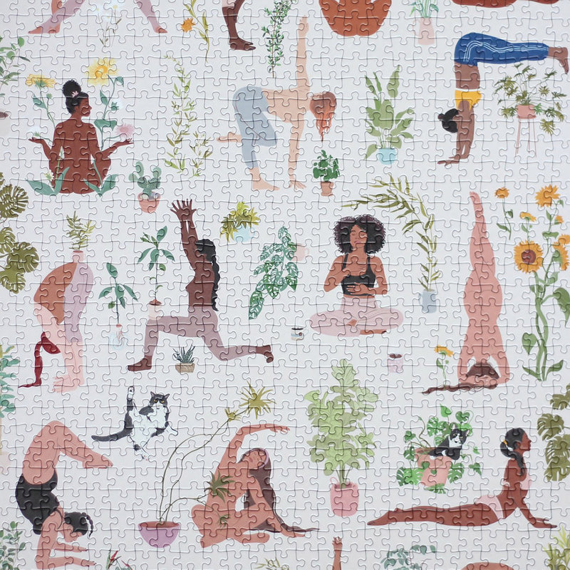 Puzzle Plant Yoga - 1000 pièces