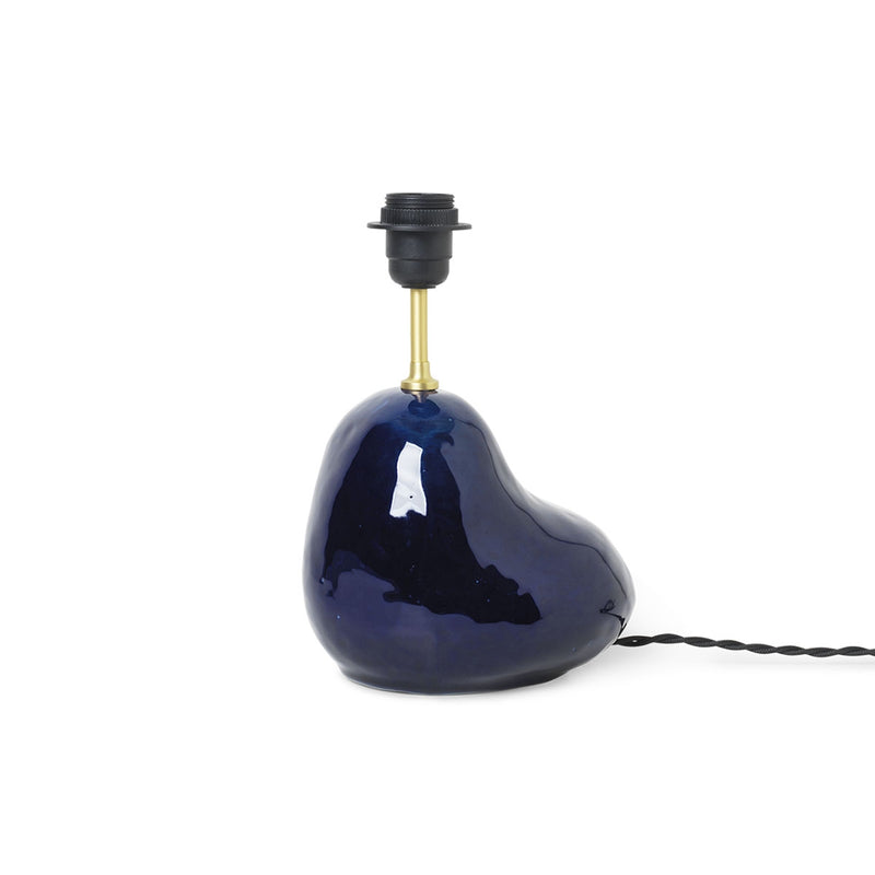 Pied de lampe Hebe H 30 cm - Bleu foncé