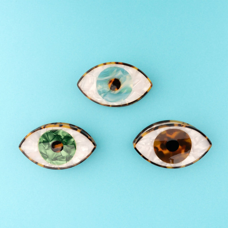 Blue Eye hair clip