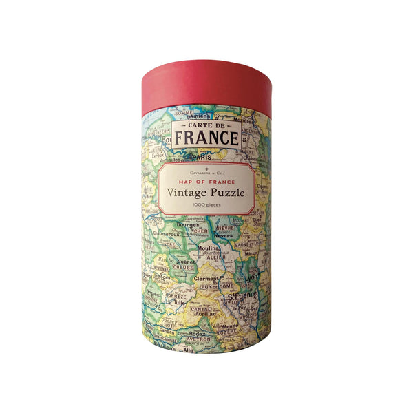 Puzzle Map of France - 1000 pieces - 50 x 70 cm 