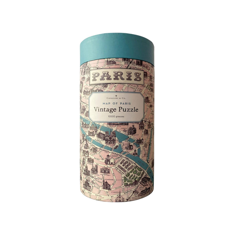 Puzzle Plan de Paris - 1000 pièces - 50 x 70 cm