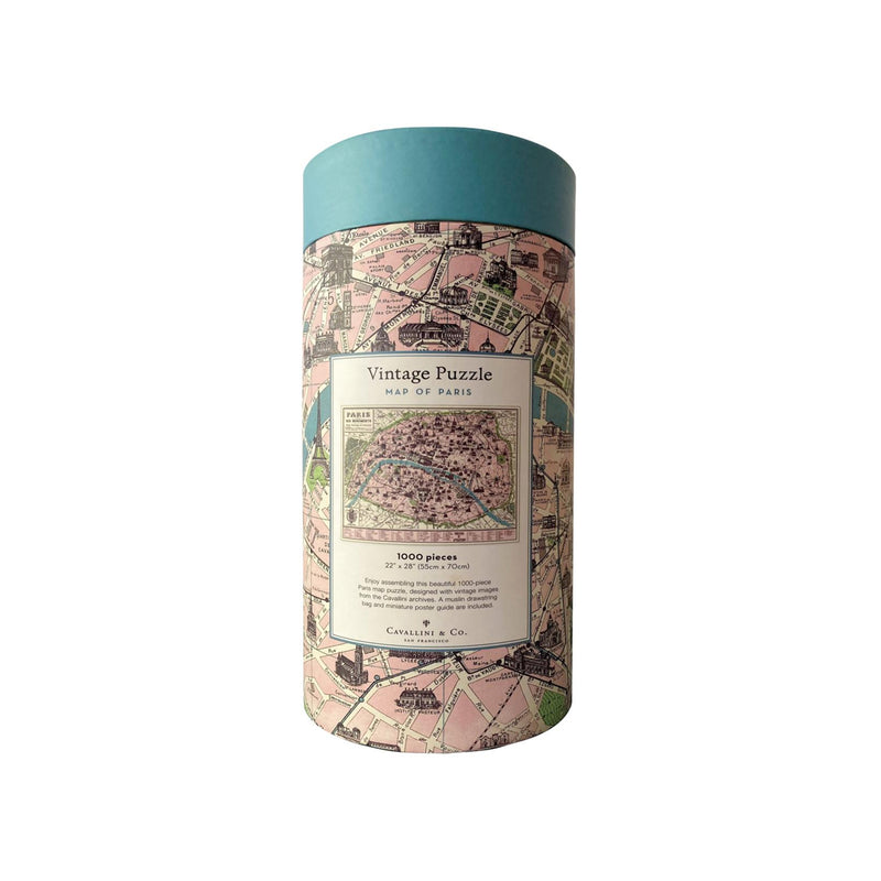 Puzzle Plan de Paris - 1000 pièces - 50 x 70 cm