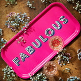 Fabulous tray - 43 x 22 cm - Bright pink | Fleux | 3