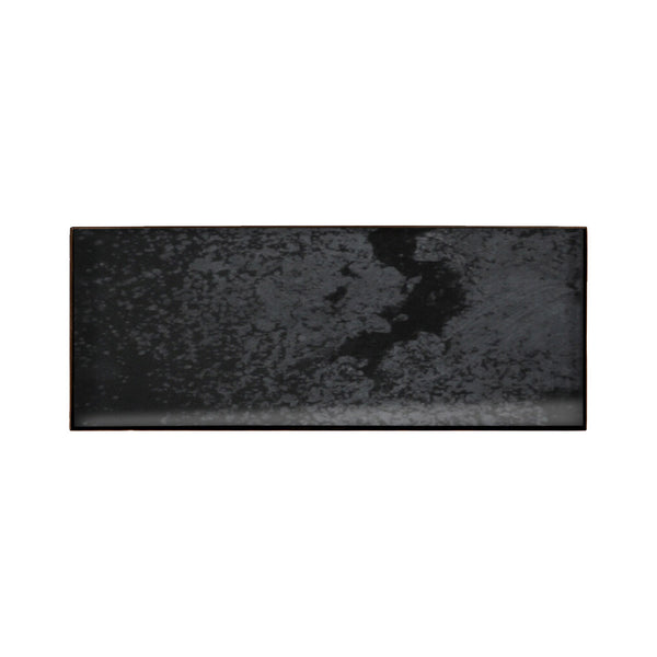 Plateau en miroir Charcoal - Noir