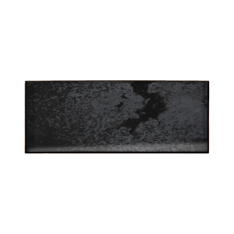 Plateau en miroir Charcoal - Noir