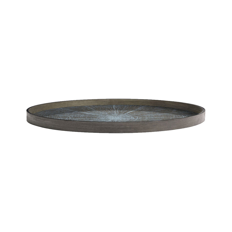 Plateau rond en bois White Slice Ø 92 cm - Marron