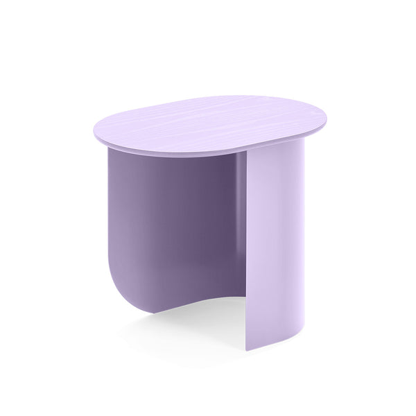 Tray side table - h 40 x 44 x 32 cm - Lilac